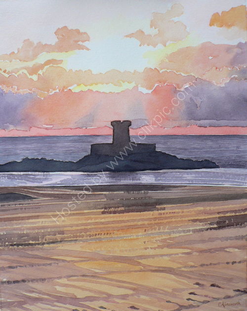 La Rocco Tower Sunset